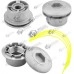 Cap cu fir motocoasa Manual - Metalic - Universal
